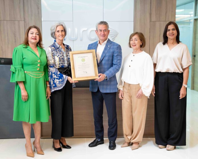 Seguros Sura recibe por tercer año consecutivo la Certificación Oro en Gestión Ambiental