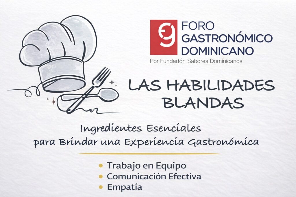 Fundación Sabores Dominicanos anuncian nueva edición del Foro Gastronómico Dominicano