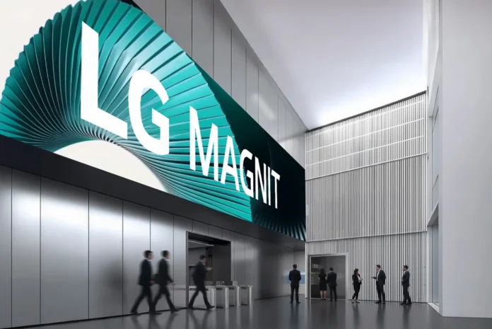 LG Electronics presenta la nueva pantalla Micro Led LG Magnit en ISE 2026