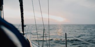Remar cuando no hay viento