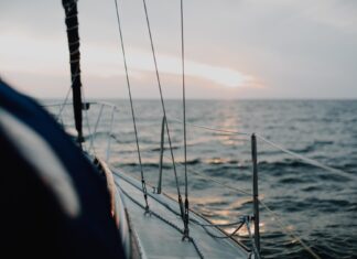Remar cuando no hay viento