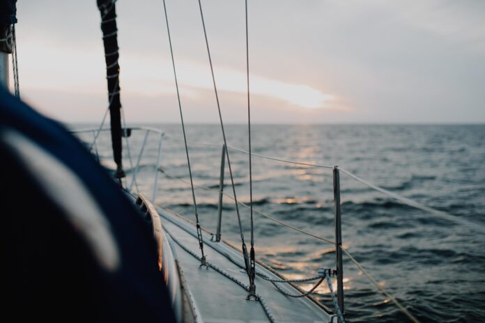 Remar cuando no hay viento