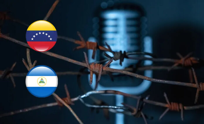 Nicaragua y Venezuela profundizan crisis de libertad de expresión en América