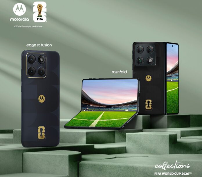 Motorola lanza colección inspirada en el fútbol