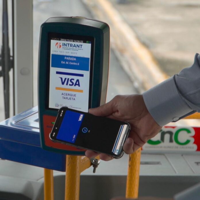 Foto Visa Pagos transporte Pagos sin contacto de Visa transforman la movilidad urbana en República Dominicana