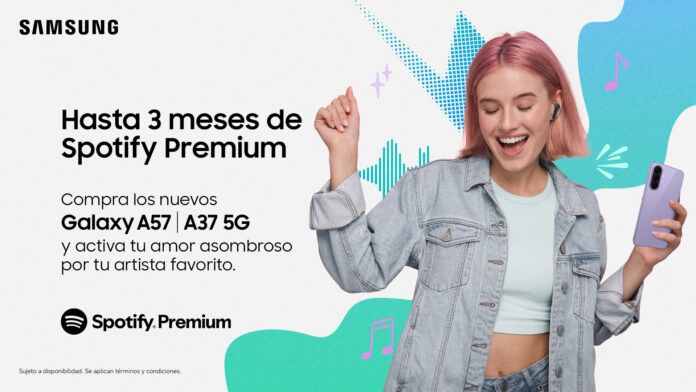 Samsung y Spotify sellan alianza en América Latina para potenciar la experiencia musical en la serie Galaxy A