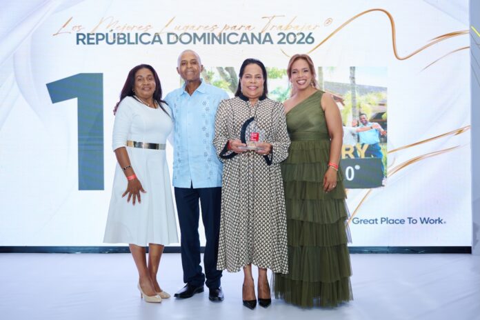 Quince empresas dominicanas figuran entre' Los Mejores Lugares para Trabajar' en Caribe 2026