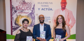 Juan Rojas presenta en Santo Domingo su libro “Cuando la vida nos sacude”