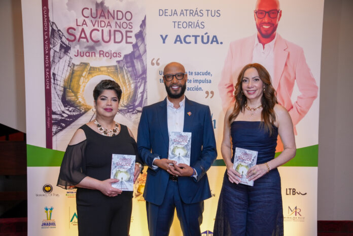 Juan Rojas presenta en Santo Domingo su libro “Cuando la vida nos sacude”