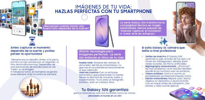 Galaxy S26 convierte cada recuerdo del Día de las Madres en una experiencia fotográfica inteligente