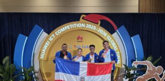 Estudiantes de la PUCMM ganan el máximo premio mundial de Huawei y hacen historia para República Dominicana