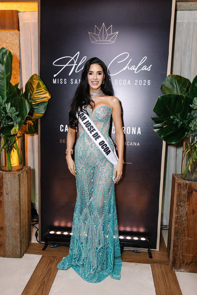 Alana Chalas presenta su candidatura al Miss República Dominicana Universo 2026