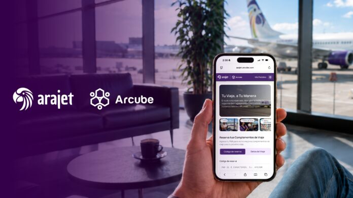 Arajet amplía servicios de viaje mediante alianza con Arcube