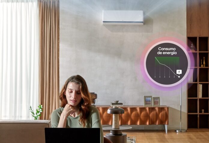 DUALCOOL AI_kW Manager (1) LG incorpora kW Manager para optimizar el consumo energético de los aires acondicionados inteligentes