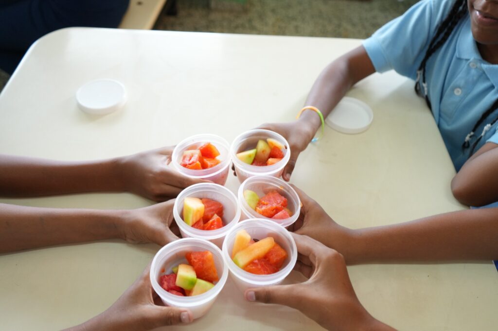 INABIE sirvió más de 230 millones de raciones de frutas durante el año escolar