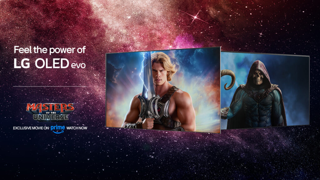 LG y Prime Video llevan el universo de He-Man a los televisores OLED