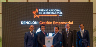 ISM recibe reconocimiento por sus buenas prácticas de seguridad vial