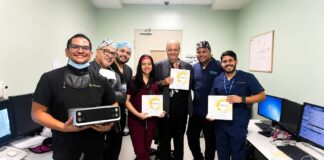 CEDIMAT realiza el primer procedimiento de litotricia intravascular coronaria con balón en República Dominicana
