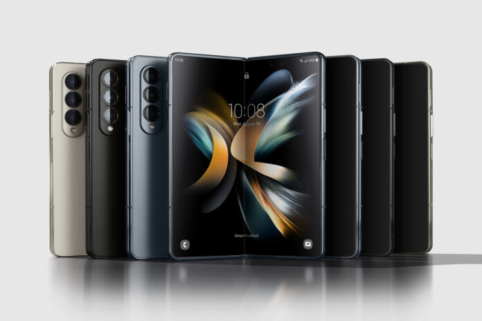 Samsung recorre siete años de evolución de sus smartphones plegables