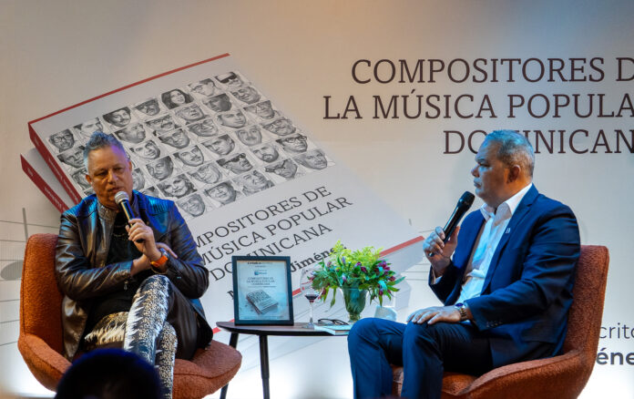Maximo Jimenez y Mariano Lantigua (Aljadaqui) - 13-08-2026 1 Máximo Jiménez documenta el legado de 85 compositores dominicanos