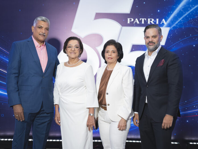 Osvaldo Nolasco, Janet Nolasco, Dilsys Nolasco y Rafael Nolasco Seguros Patria celebra 55 años con más de 272 mil pólizas vehiculares