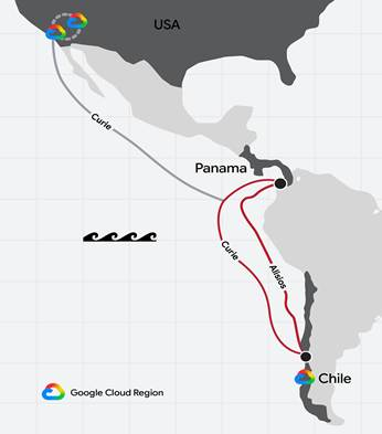 Google conectará a República Dominicana con tres nuevos cables submarinos