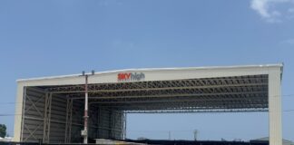 Sky High Dominicana construye uno de los hangares más grandes del Caribe en AILA