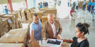 INABIE amplía la entrega de útiles escolares en el Norte