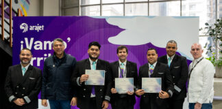 Arajet fortalece la industria aérea dominicana con la graduación y contratación de nuevos pilotos y tripulantes