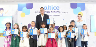 Altice reconoce a 52 hijos de colaboradores por su excelencia académica