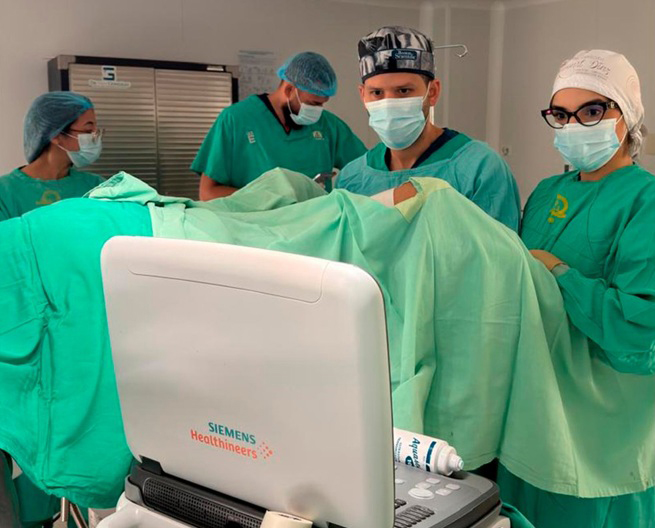 Sin título Santiago incorpora técnica mínimamente invasiva para tratar miomas uterinos con radiofrecuencia