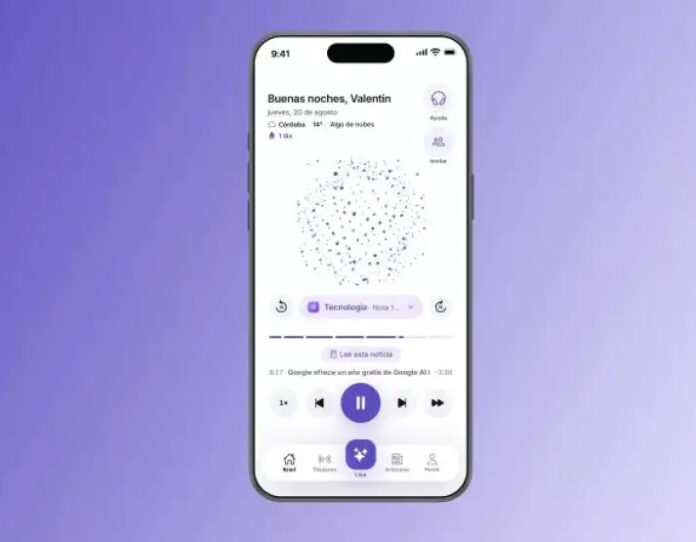 Lisa usa IA para convertir miles de noticias en un informativo personalizado de nueve minutos